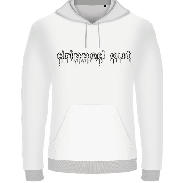 dripped out wit hoodie zwart OPEN PLASMA logo